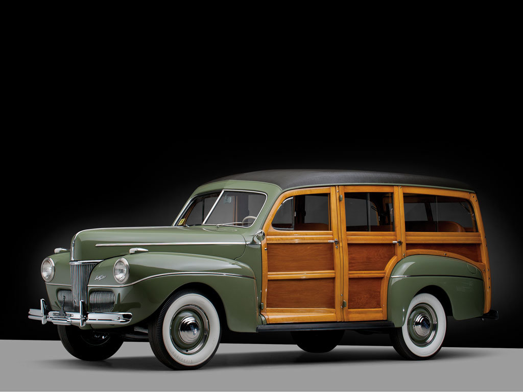 ford v8 deluxe station wagon фото