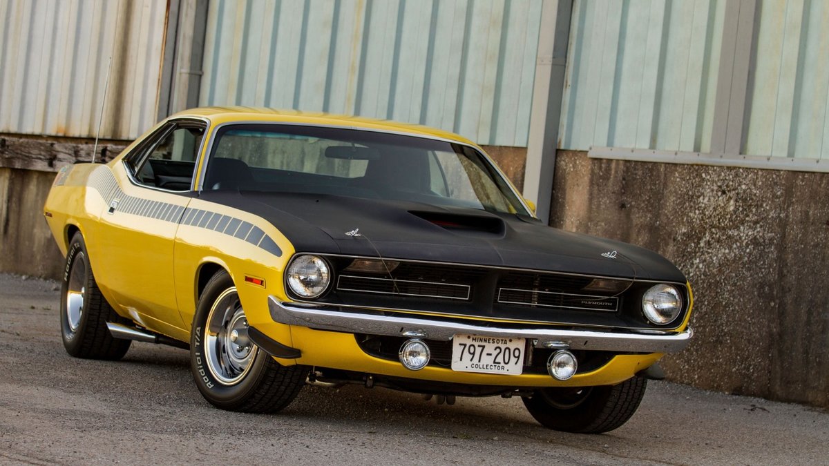 plymouth hemi cuda 1973 фото