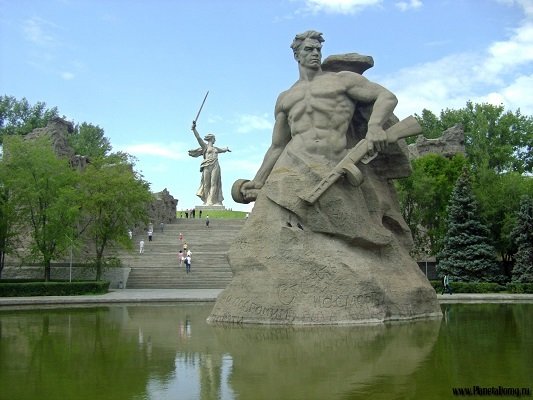 мамаев курган сталинградская битва фото