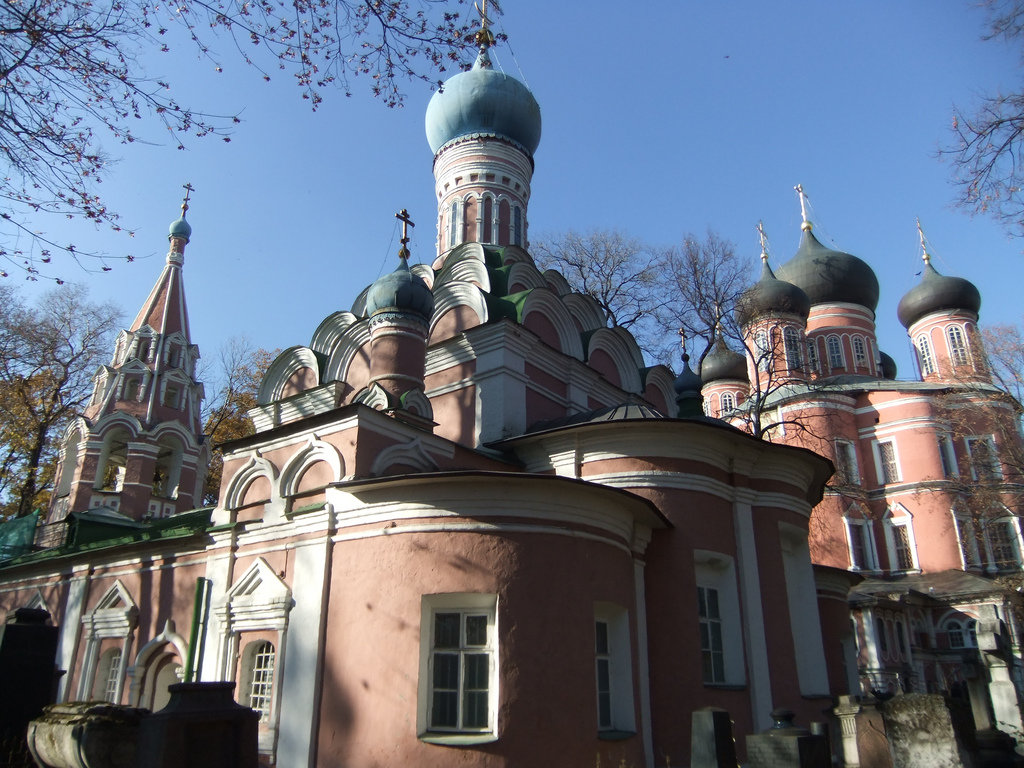 донской монастырь в москве фото