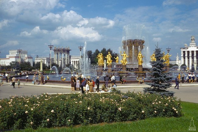 москва фонтан дружбы народов вднх фото