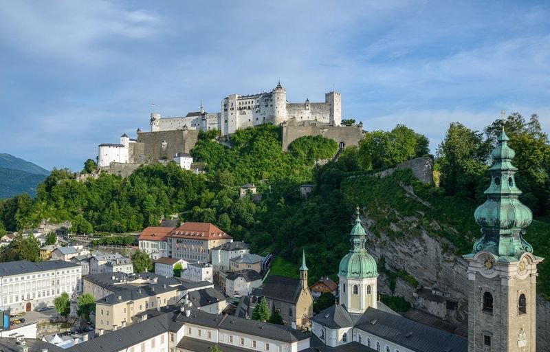 город зальцбург австрия фото