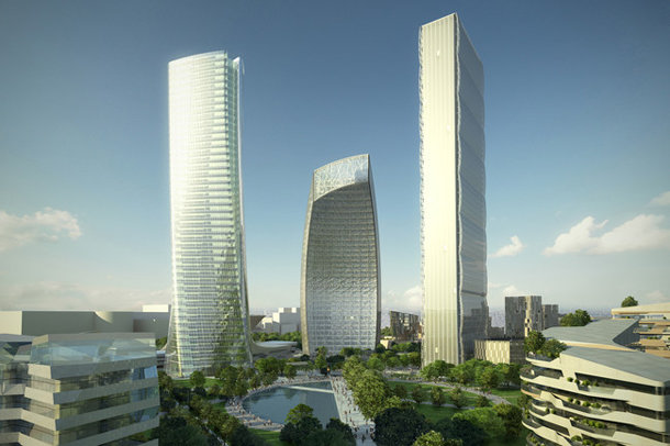 libeskind tower (милан, фото