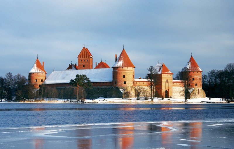 тракайский замок тракай фото