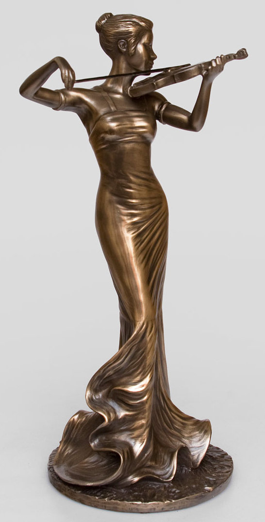 статуэтка veronese "девушка" (bronze) ws-146 фото
