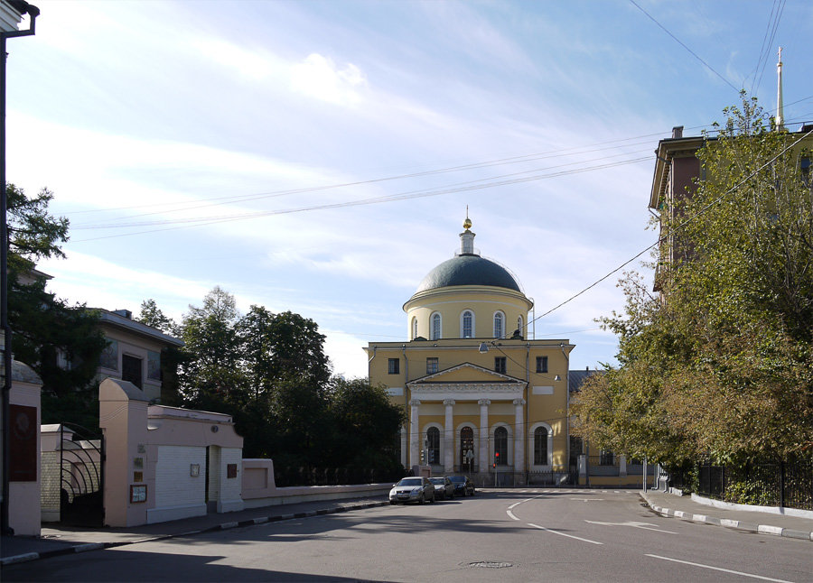 храм вознесения господня у никитских ворот фото