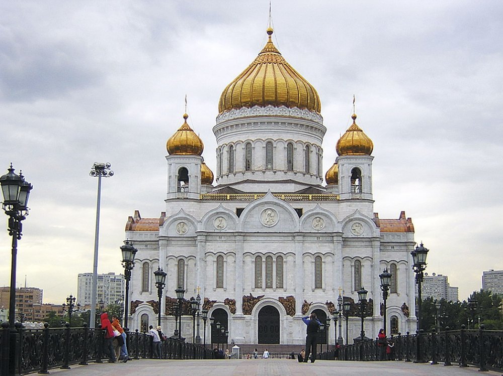 храм христа спасителя в москве фото