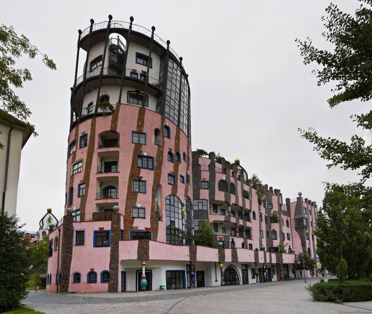 зелёная цитадель магдебурга фото