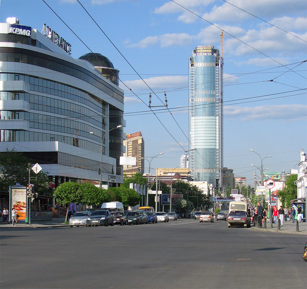 екатеринбург небоскреб высоцкий фото