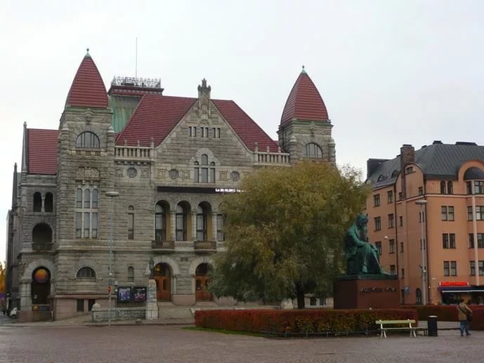 национальный театр хельсинки фото