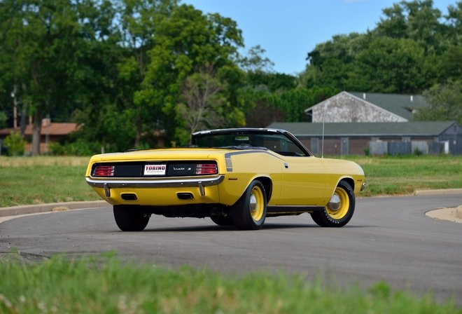 маслкар plymouth cuda фото