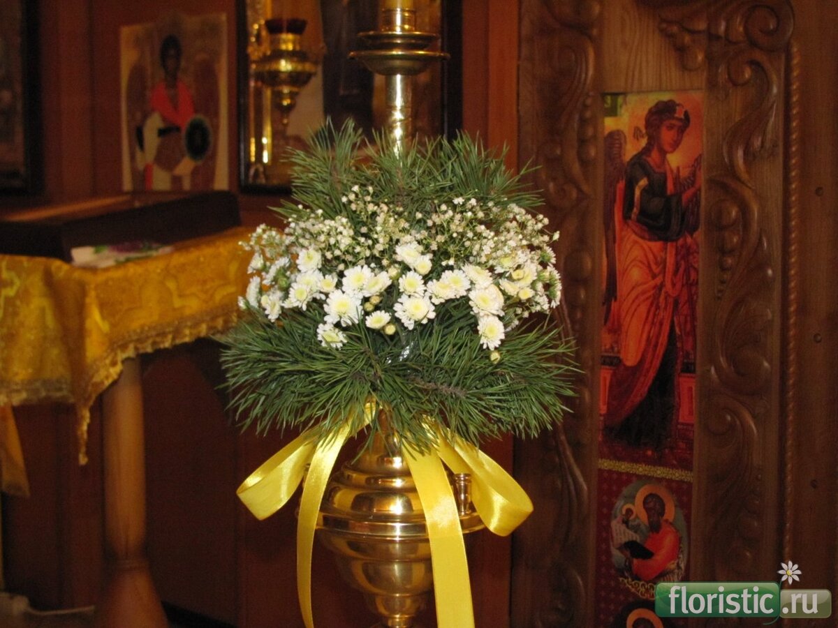 украшение иконы на преображение господне фото