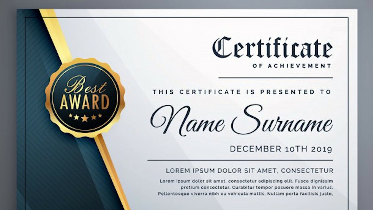 Certificate Photoshop Template Vectors Photos And PSD Files Free Download Luxurious 1017 5675 Jpg Size 338 Ext - wecanfixhealthc