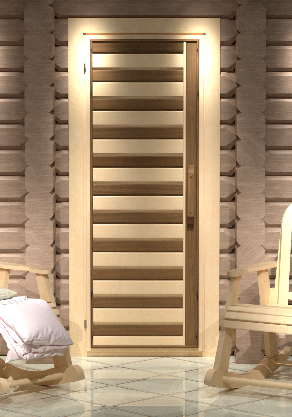 Дверь для сауны и бани акма размеры