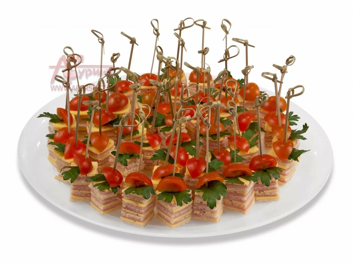 Мясное канапе картинки