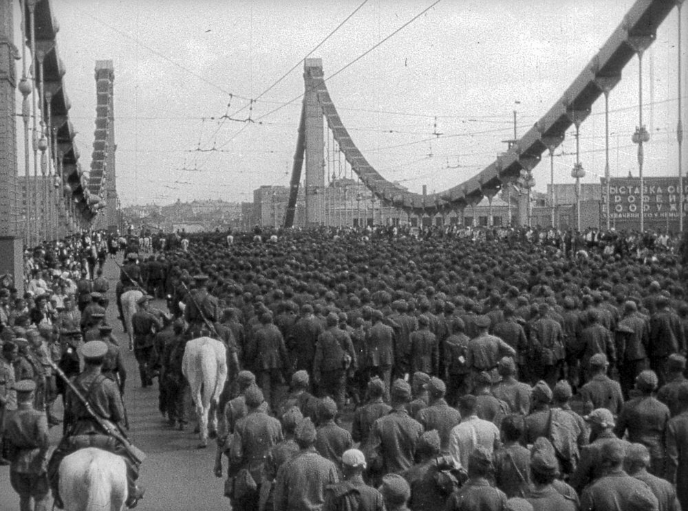 парад пленных немцев в москве 1944 фото