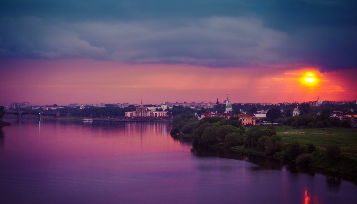 вологда закат фото
