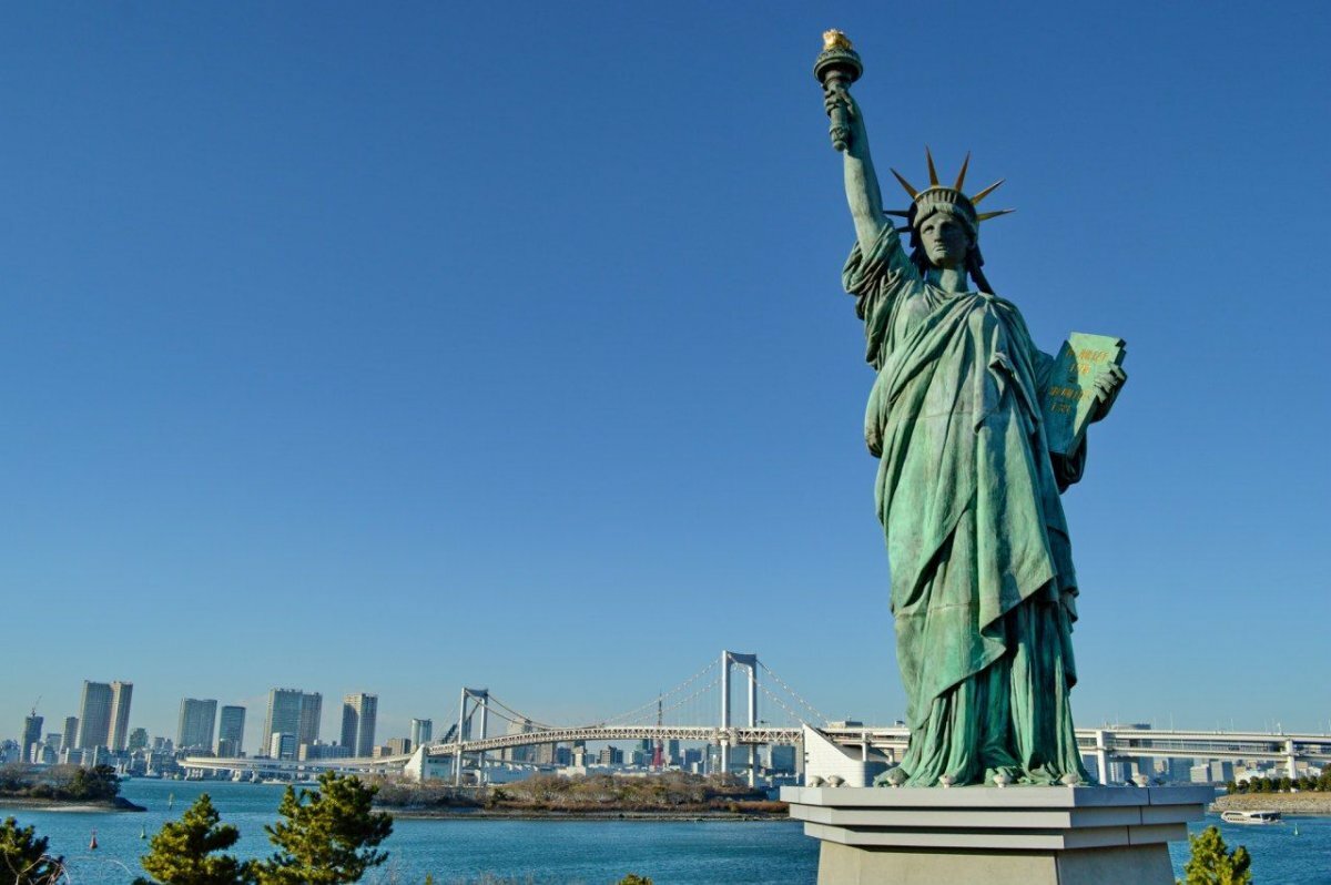 сша статуя свободы фото