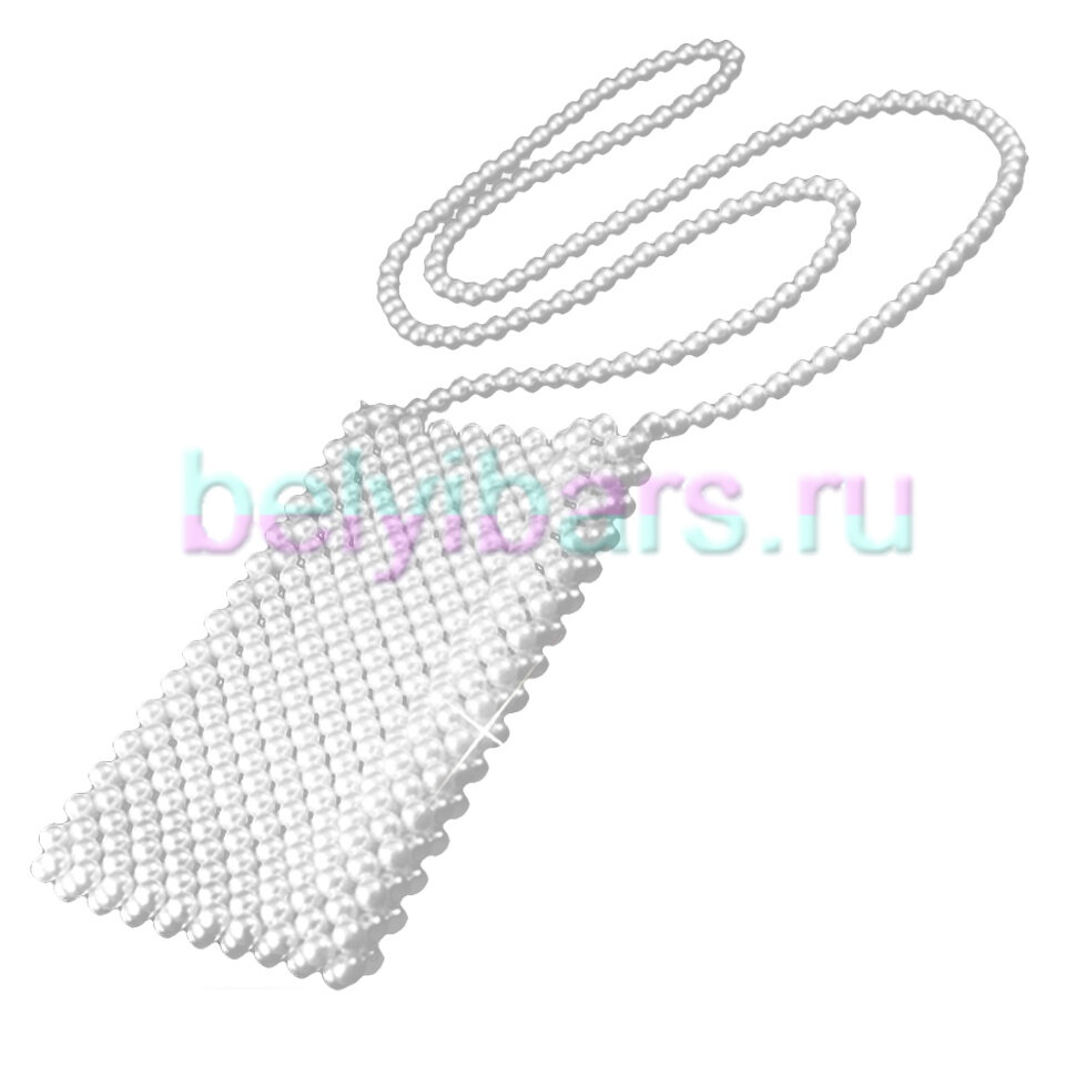 украшения из жемчуга сумочка фото