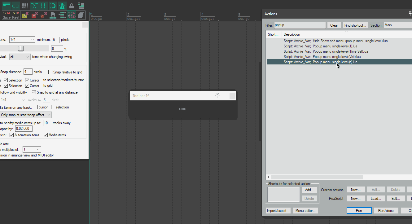 A script that makes custom menus in reaper that is actually maintainable -  Cockos Incorporated Forums