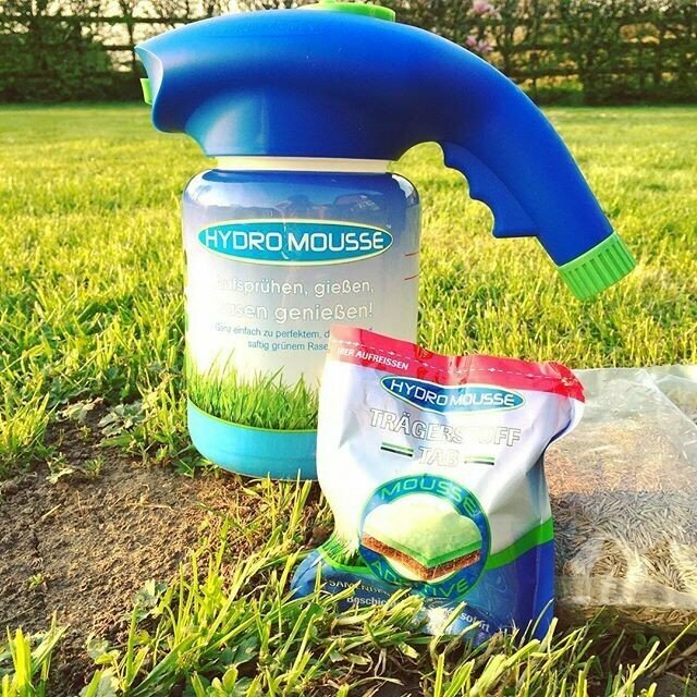 жидкий газон hydro mousse фото