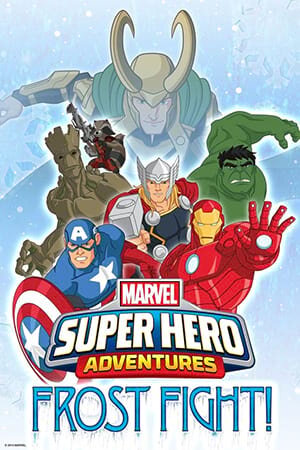 Постер «Приключения Супергероев: Морозный Бой»
