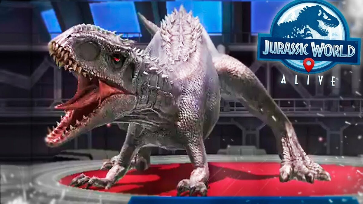индоминус рекс jurassic world alive фото