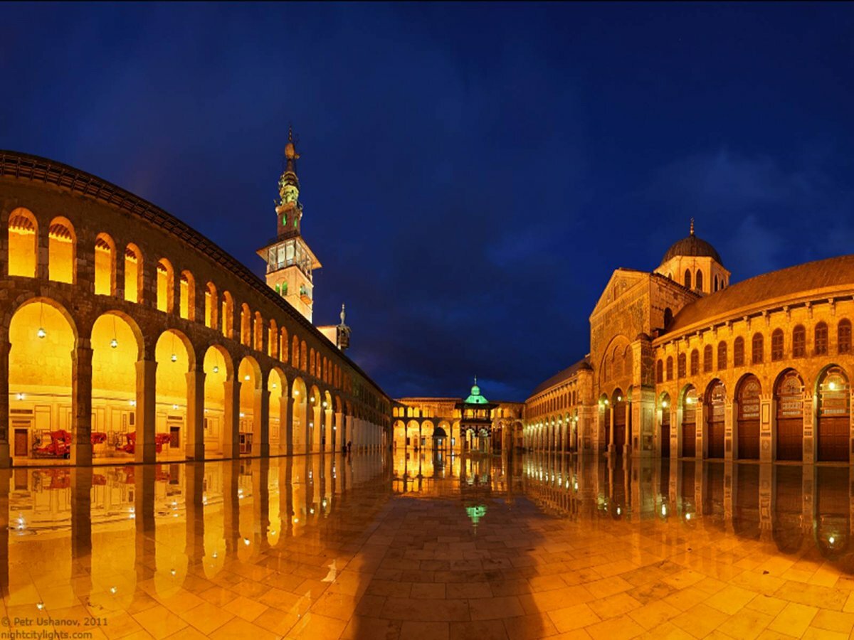 мечеть омейядов в дамаске фото