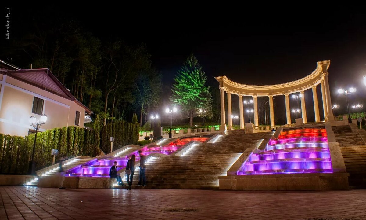 каскадная лестница кисловодск фото
