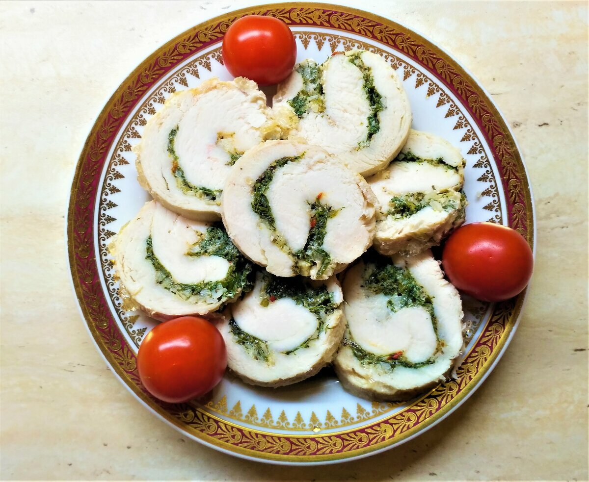 куриные рулеты фото