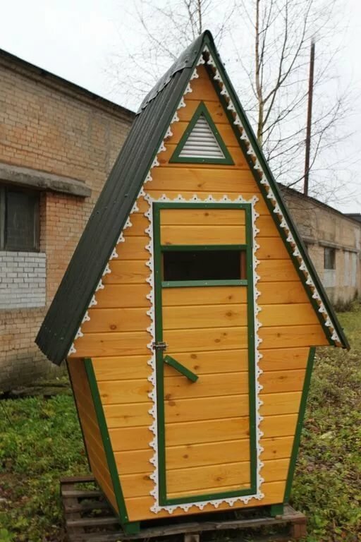 уличные туалеты для дачи фото