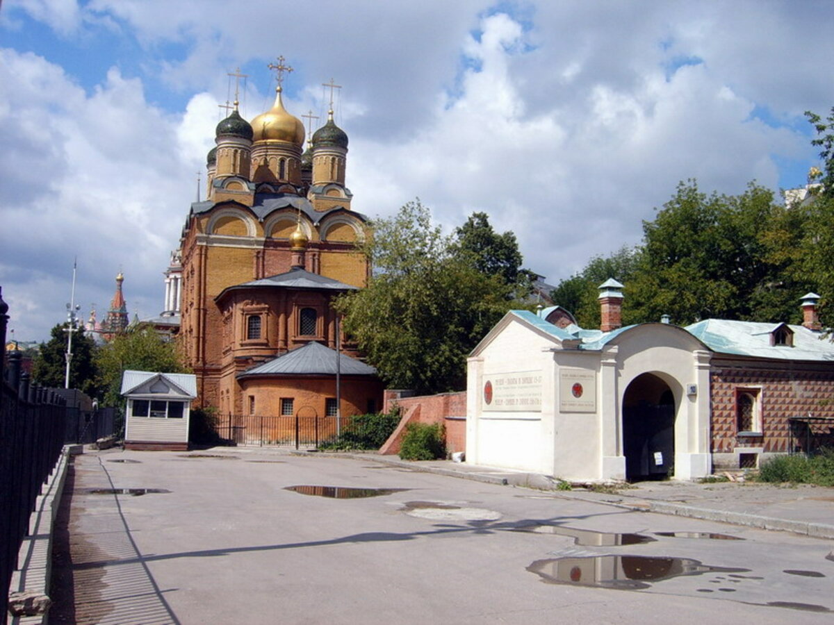 знаменский монастырь на варварке фото