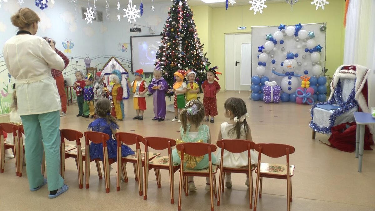 детский сад новый год фото
