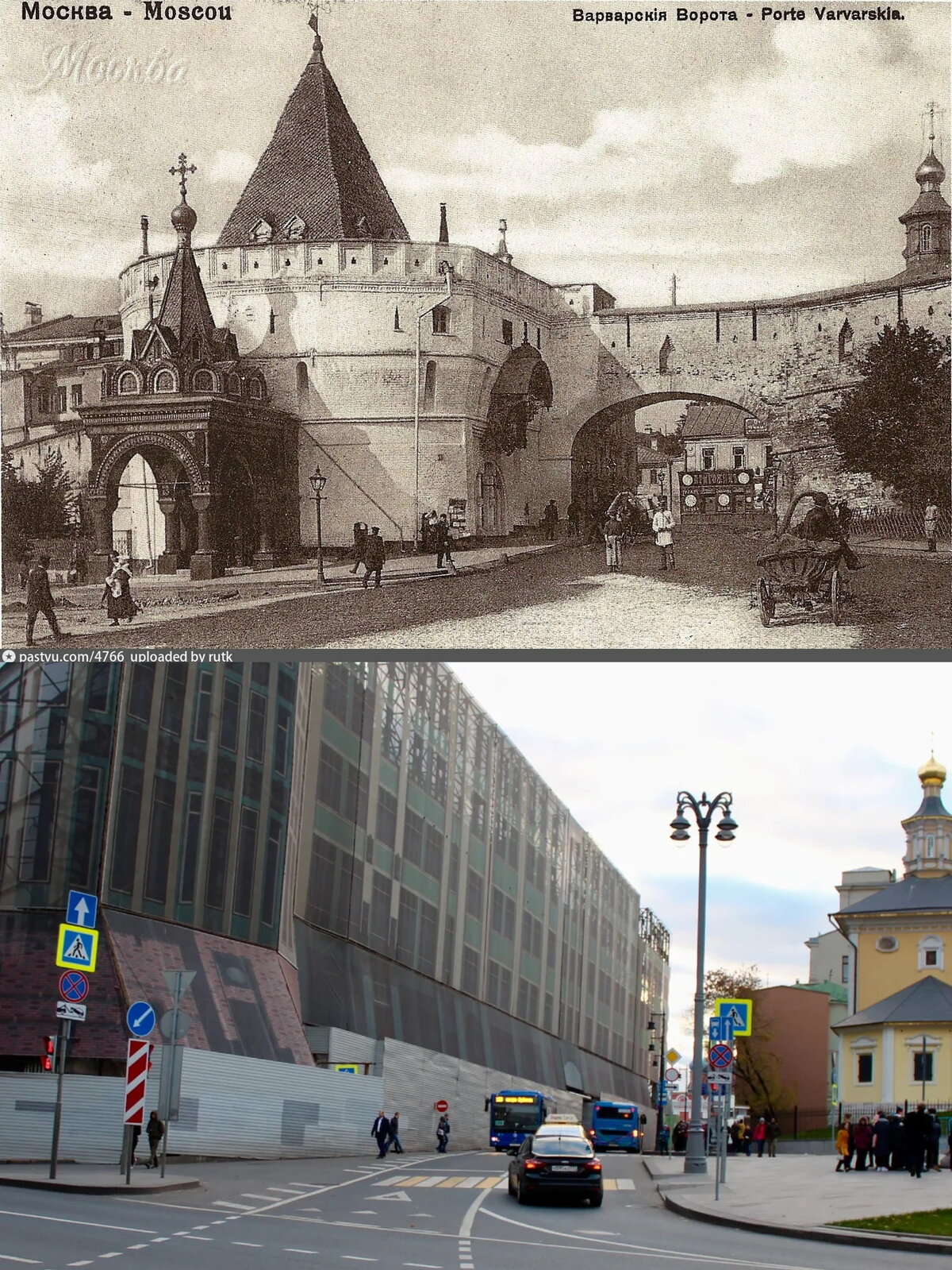 китайгородская стена варварские ворота фото