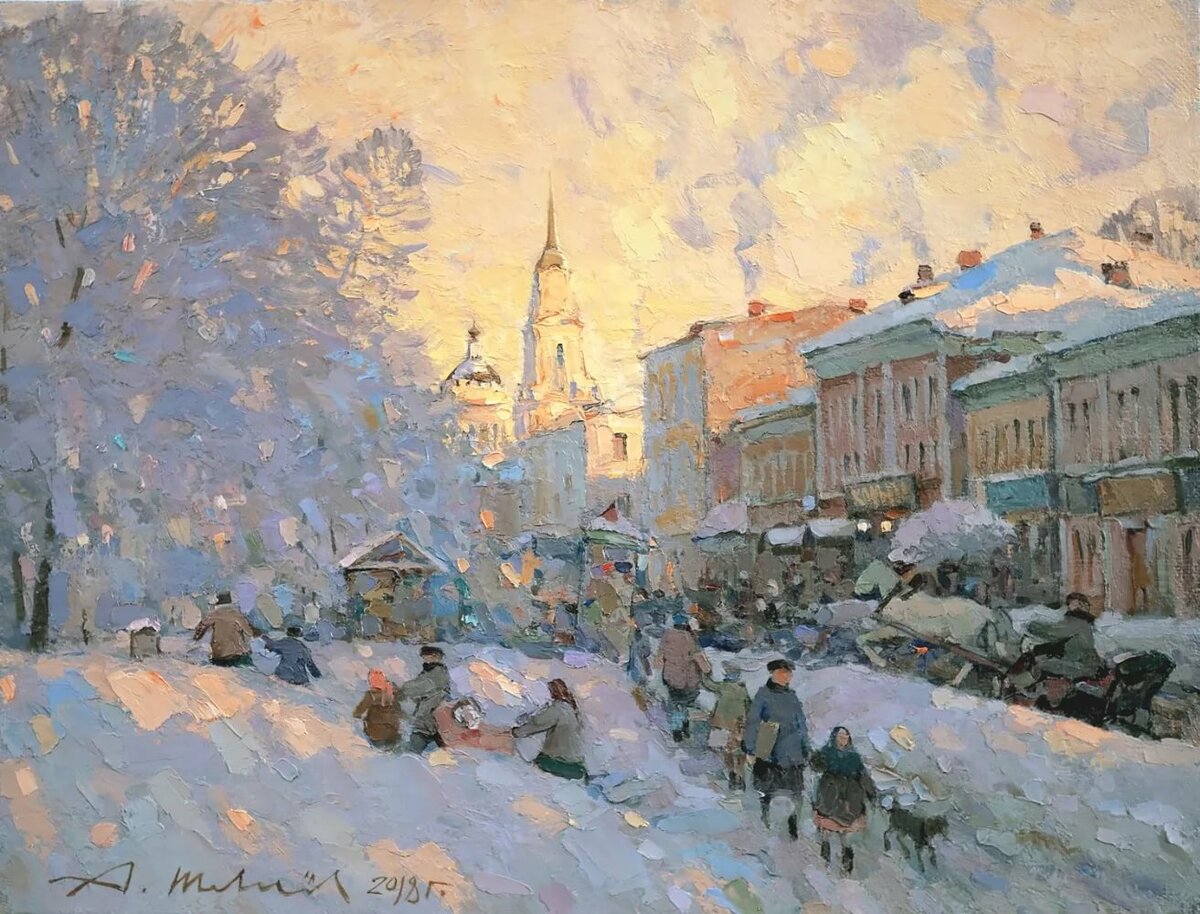 художник шевелёв александр викторович зима фото