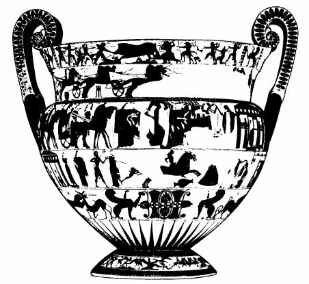 Вазы в древней греции рисунки