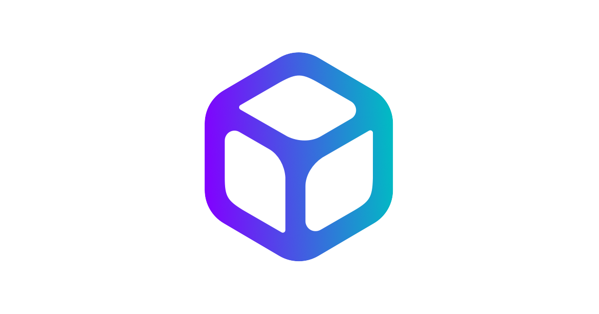 3d cube icon фото