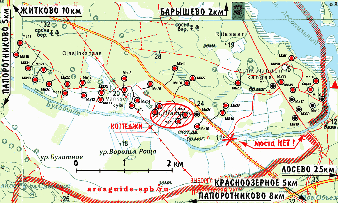 доты линии маннергейма схема фото