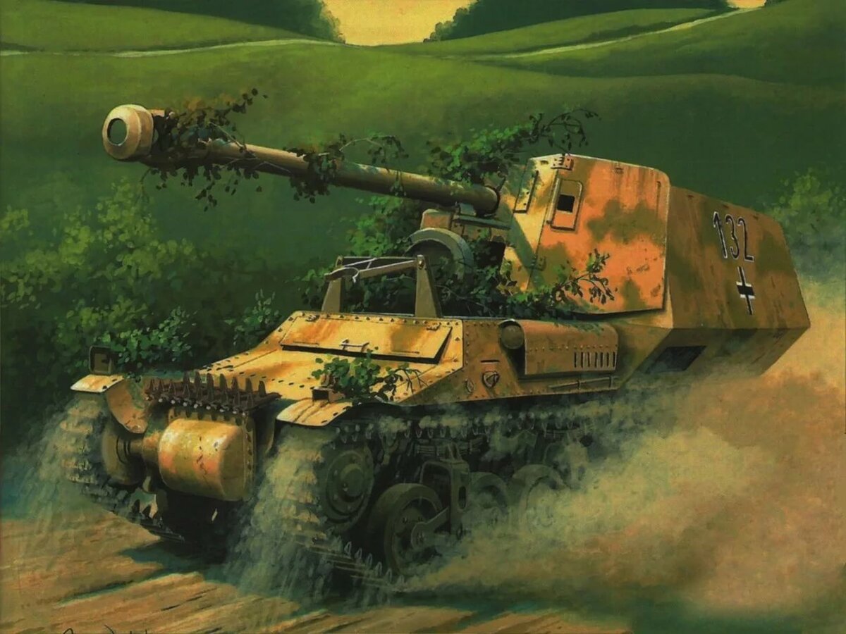 сау marder i (sd.kfz.135) фото