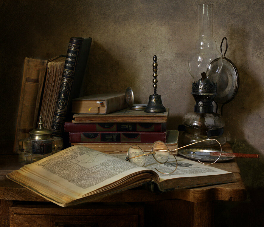 натюрморт с книгами фото