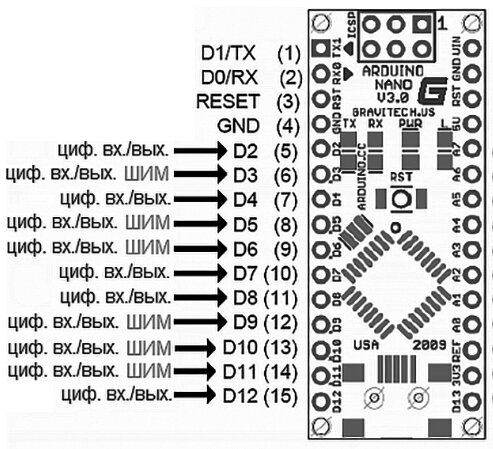 схема ардуино нано atmega328p фото