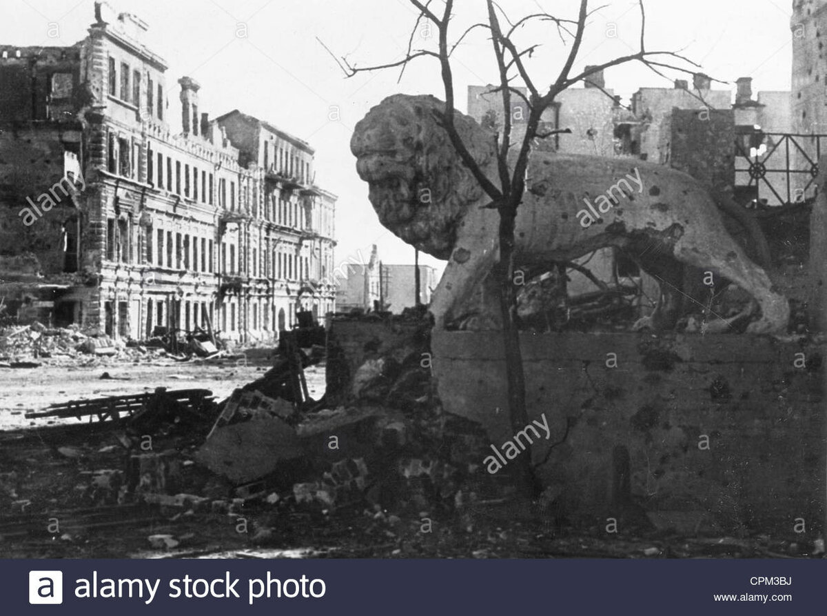 центр сталинграда в 1943 году фото