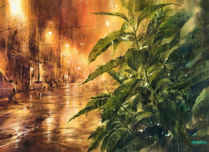 художник lin ching che фото
