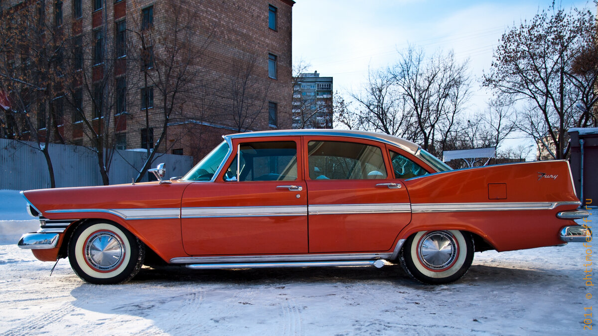 plymouth fury 1958 фото