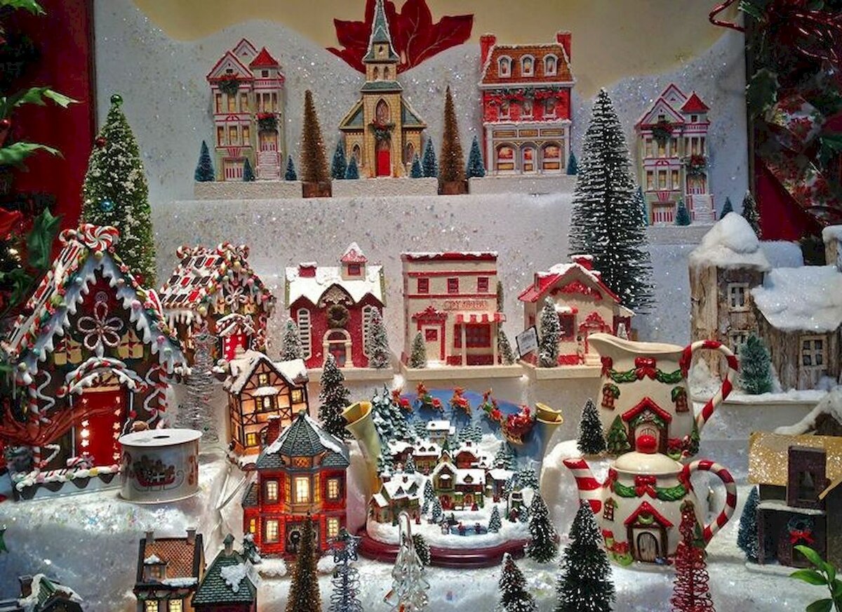 christmas village фото