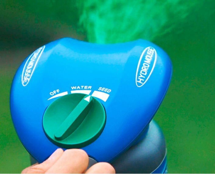 гидропосев газона hydro mousse фото