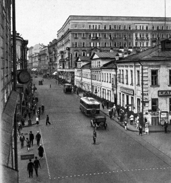 старые фото москвы сретенка фото