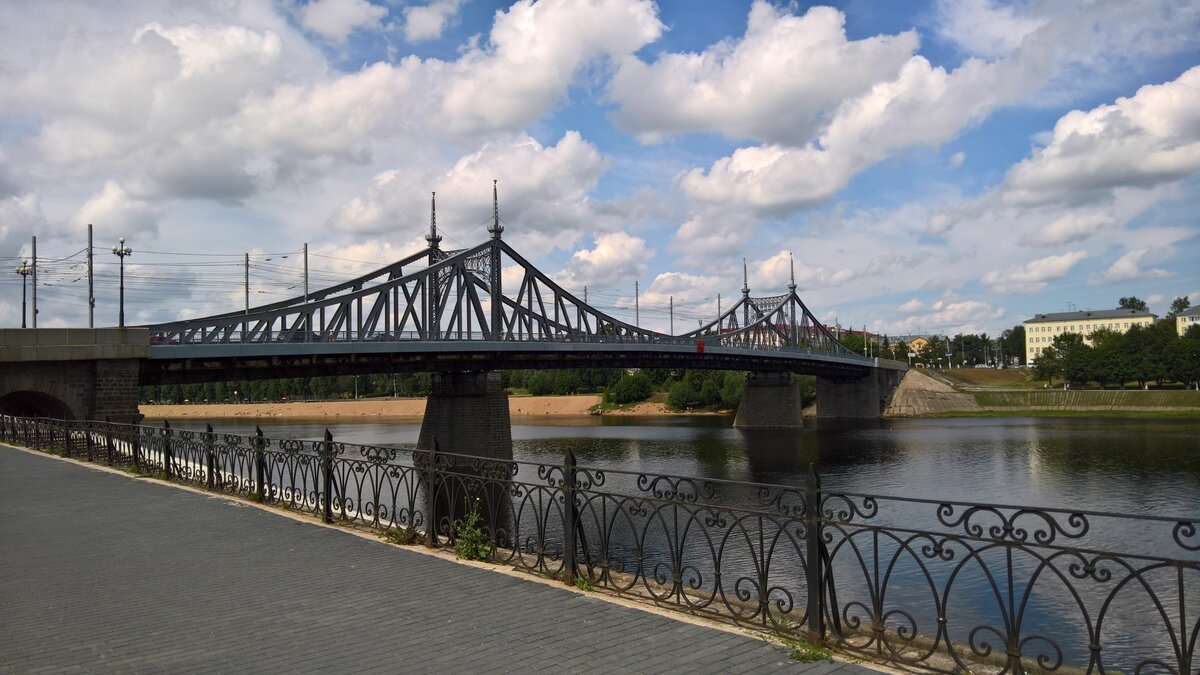 староволжский мост в твери фото