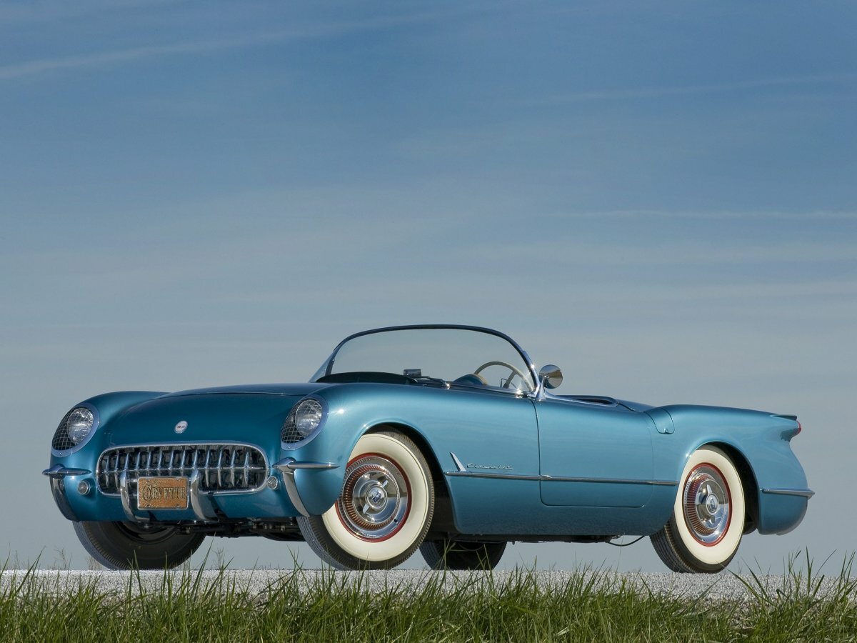 chevrolet corvette c1 1953 фото
