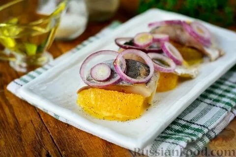 закуска из селедки фото